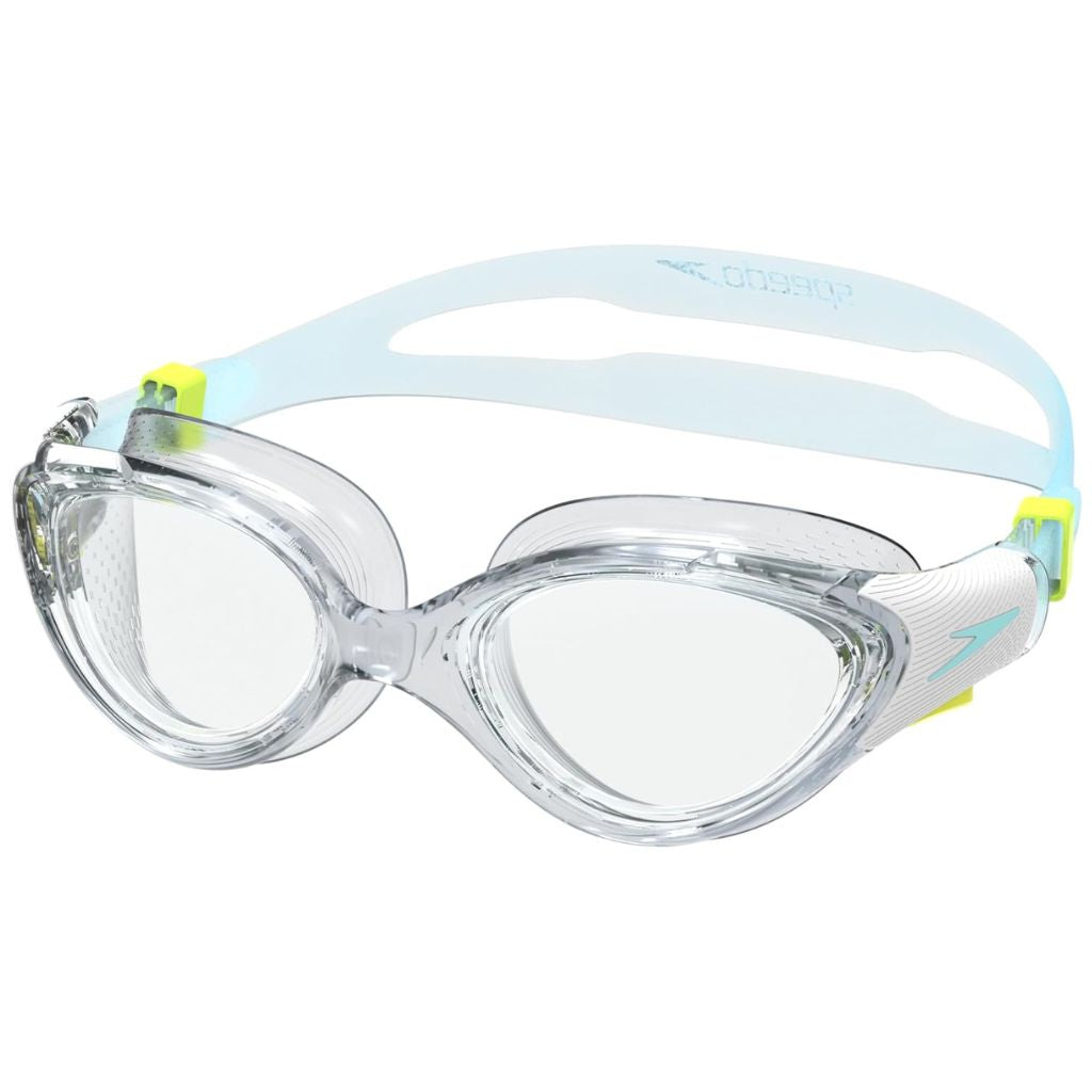 Speedo Biofuse 2.0 Womens Clear White Marine Blue
