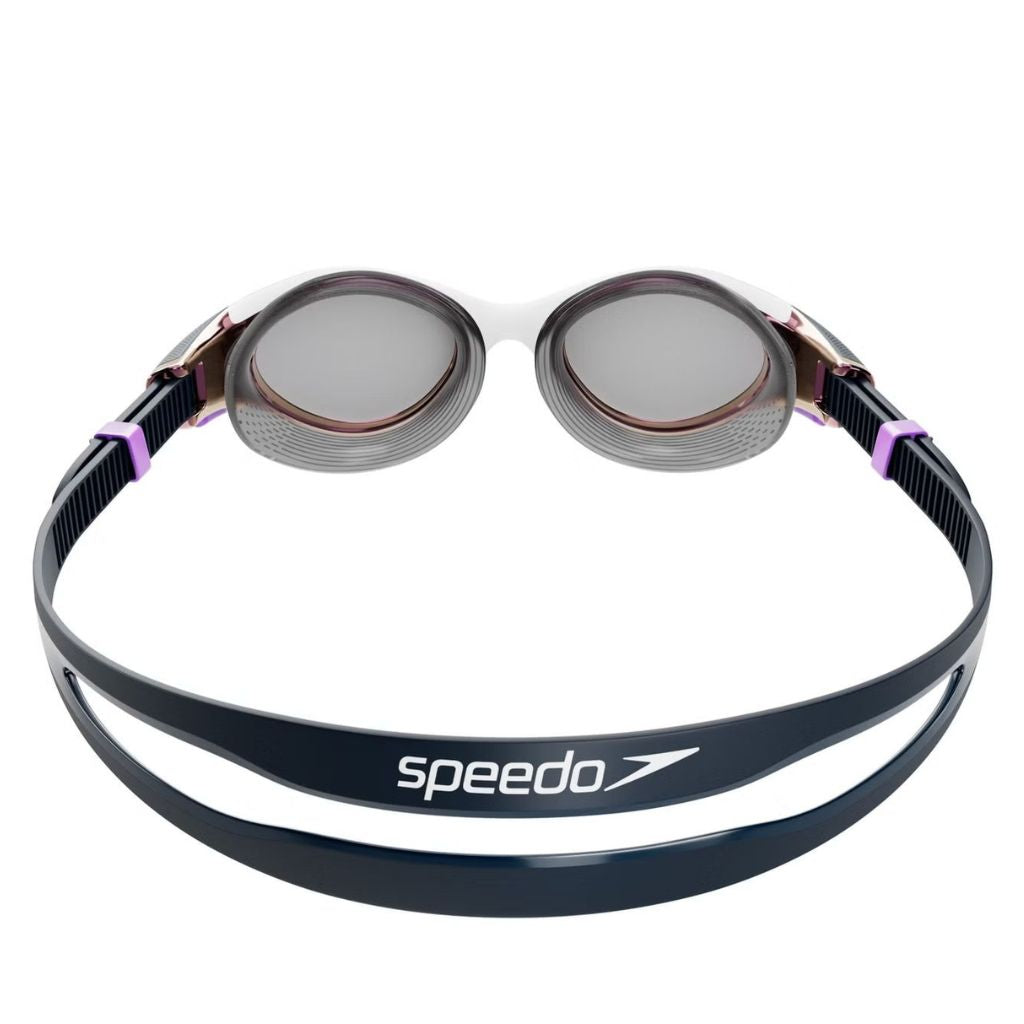 Speedo Biofuse 2.0 Womens Mirrored White True Navy Sweet Purple