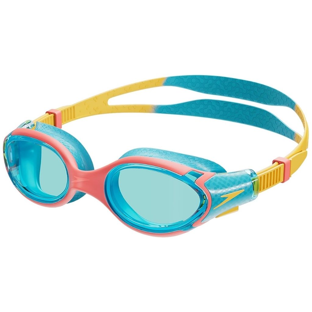 Speedo Biofuse 2.0 Junior Bolt Mango Coral Beach Blue