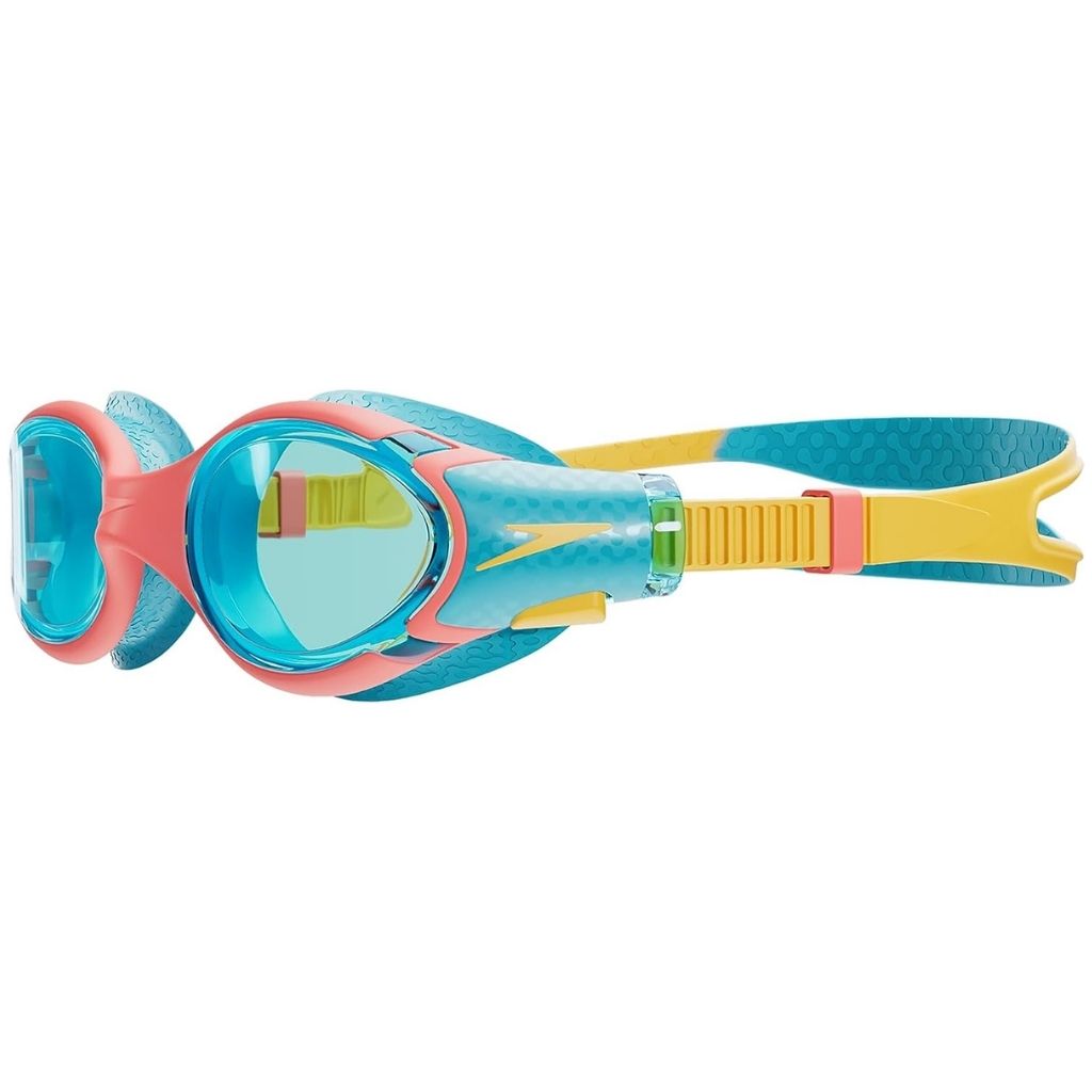 Speedo Biofuse 2.0 Junior Bolt Mango Coral Beach Blue