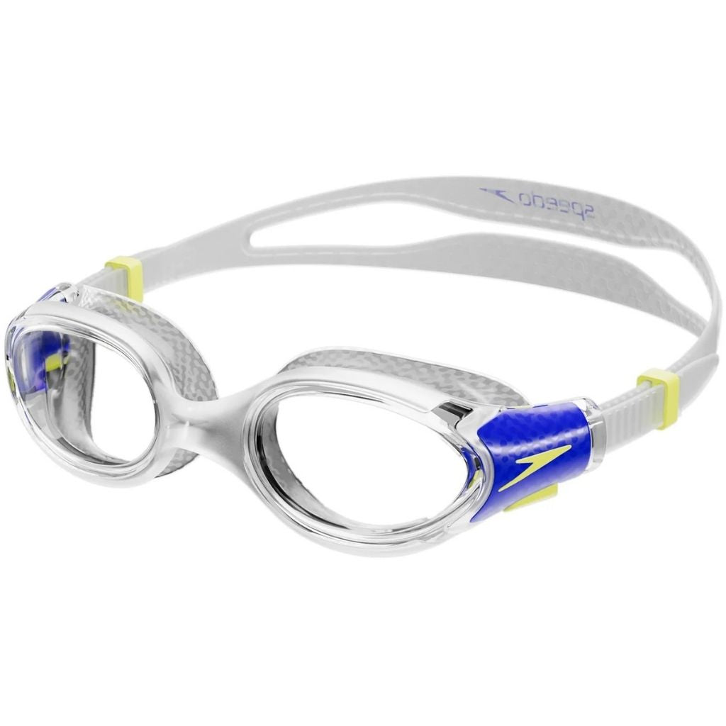 Speedo Biofuse 2.0 Junior Clear True Cobalt Lemon Drizzle