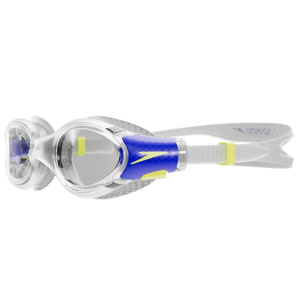 Speedo Biofuse 2.0 Junior Clear True Cobalt Lemon Drizzle