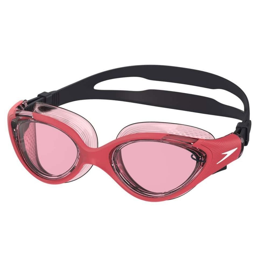 speedo unisex biofuse.2.0 swimming goggles Speedo Biofuse 2.0 Womens Pink Red Recreational Open Water Swim Goggle
