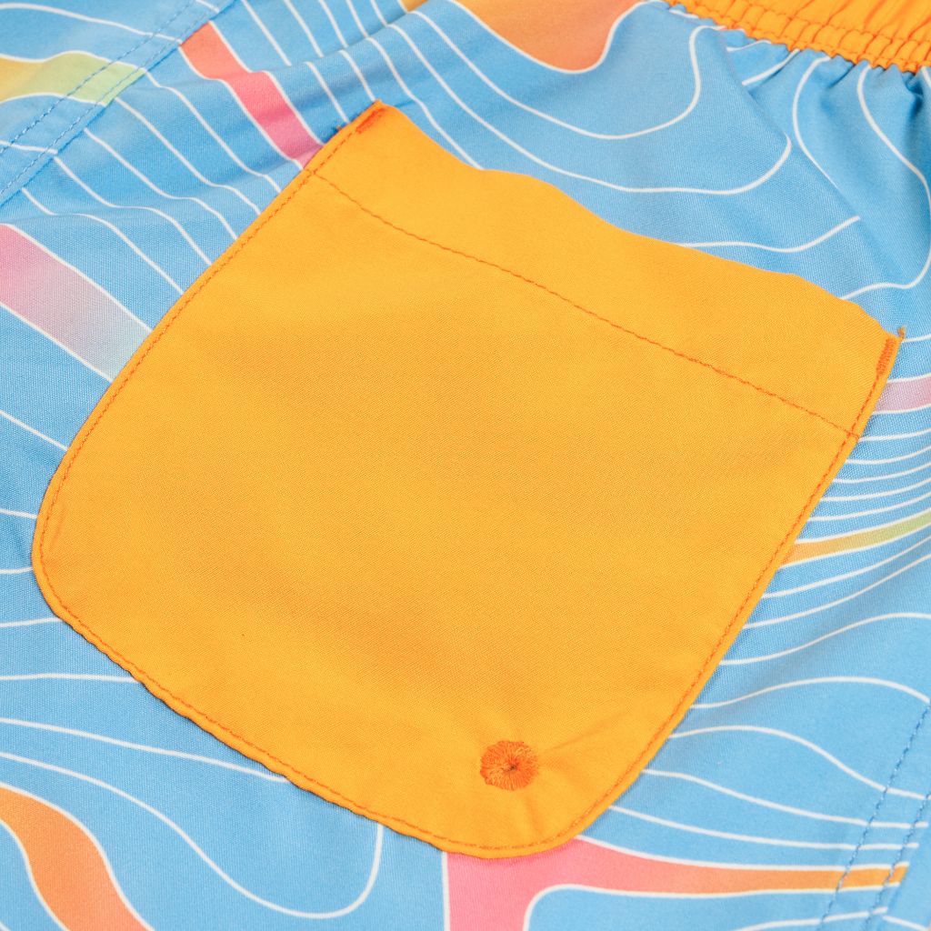 Speedo Boys Print Boardshort 17&quot; Blue