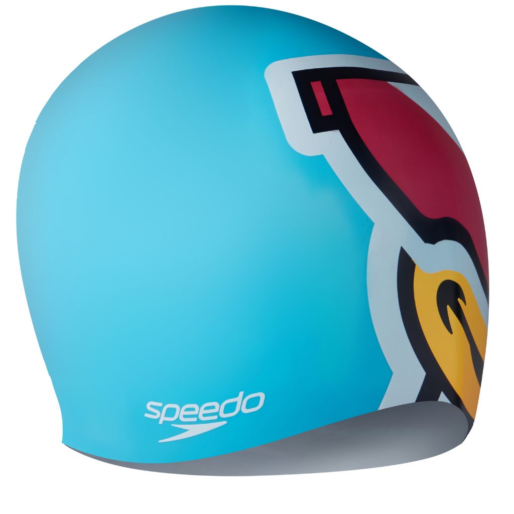 Speedo Printed Character Cap Chima Kira Azure