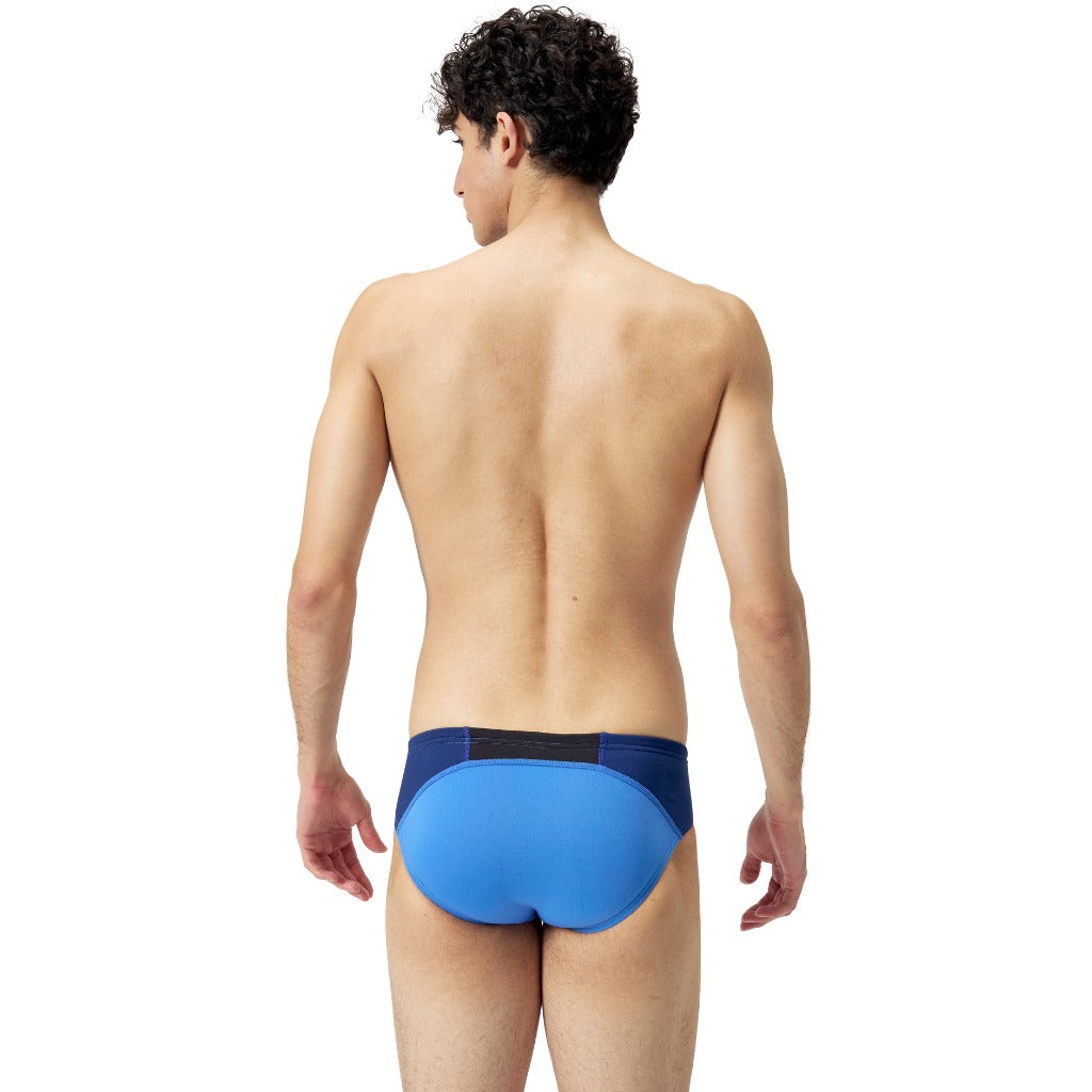 Speedo Color Block One Brief Cerulean Blue