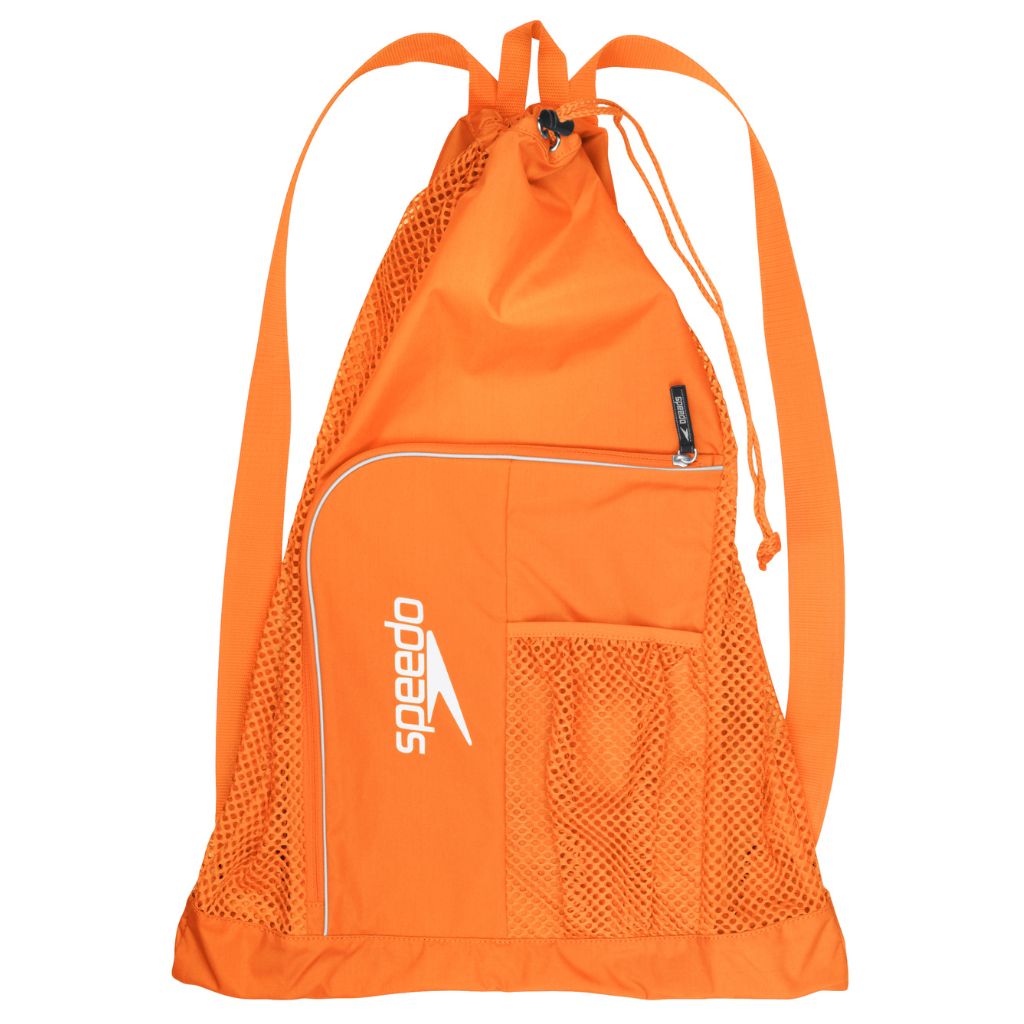 Speedo Deluxe Ventilator Mesh Bag Bright Marigold