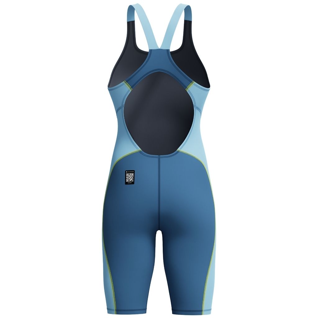 Speedo Fastskin Hyperspark Open Back Night Sevres Blue