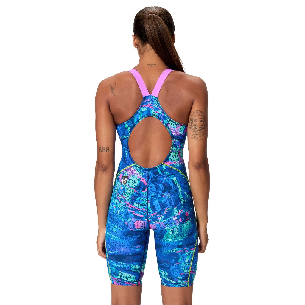 Speedo Fastskin Hyperspark Open Back Pixel Pool