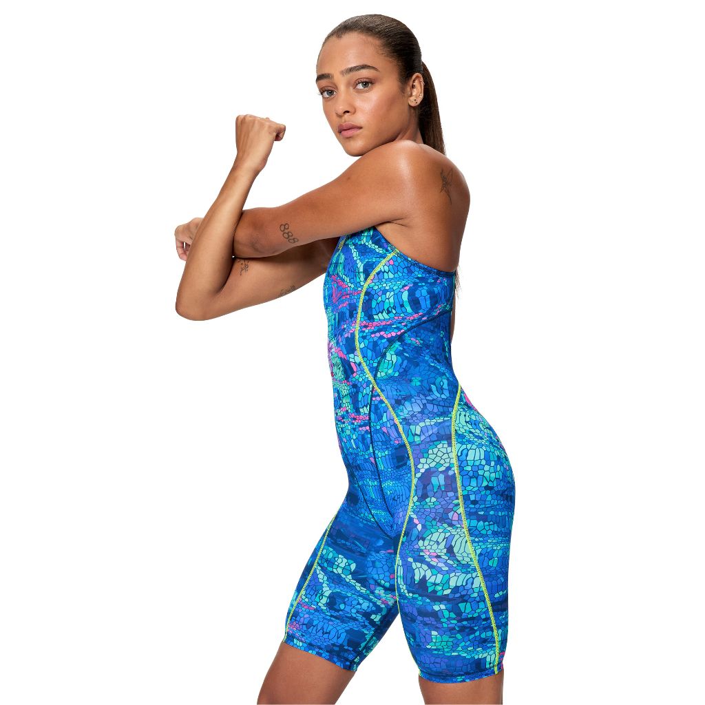 Speedo Fastskin Hyperspark Open Back Pixel Pool