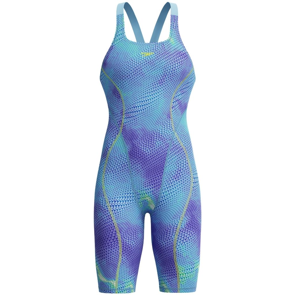 Speedo Fastskin Hyperspark Open Back Under Current Sugar Blue
