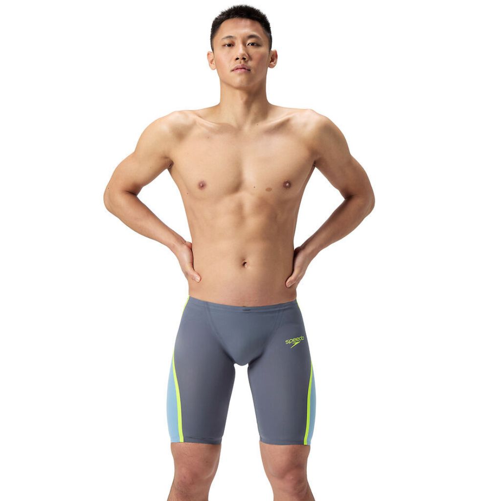 Speedo Fastskin LZR Pure Intent 2.0 Jammer Grey Lead Acadia Blue Hyper Yellow