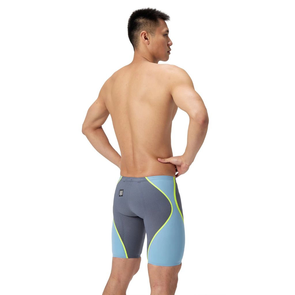 Speedo Fastskin LZR Pure Intent 2.0 Jammer Grey Lead Acadia Blue Hyper Yellow