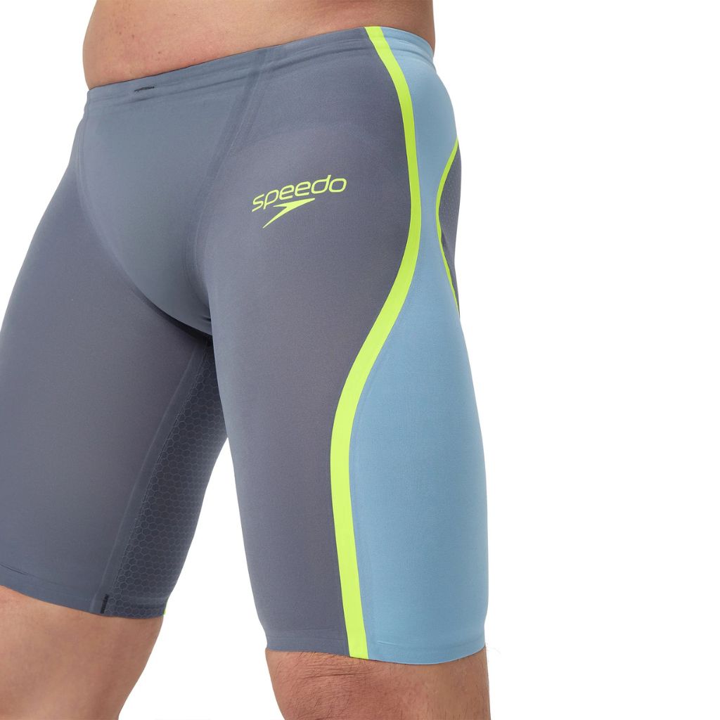 Speedo Fastskin LZR Pure Intent 2.0 Jammer Grey Lead Acadia Blue Hyper Yellow