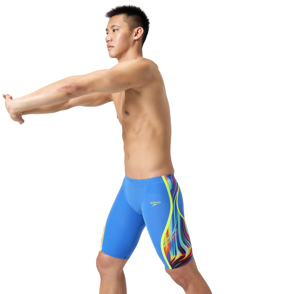 Speedo Fastskin LZR Pure Intent 2.0 Jammer Molten Blur Blue