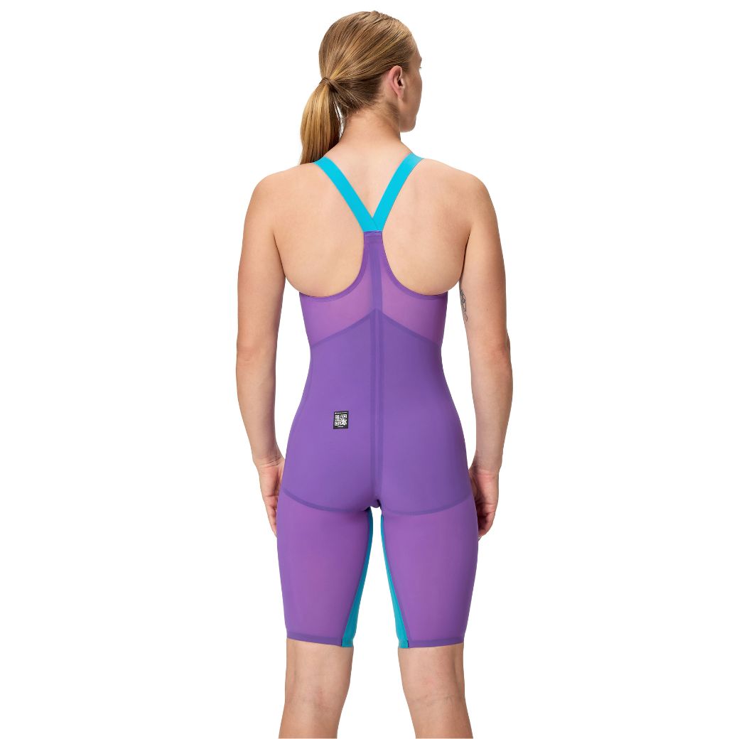 Speedo Fastskin LZR Pure Valor 2.0 Closed Back Galaxy Grape Mayan Blue
