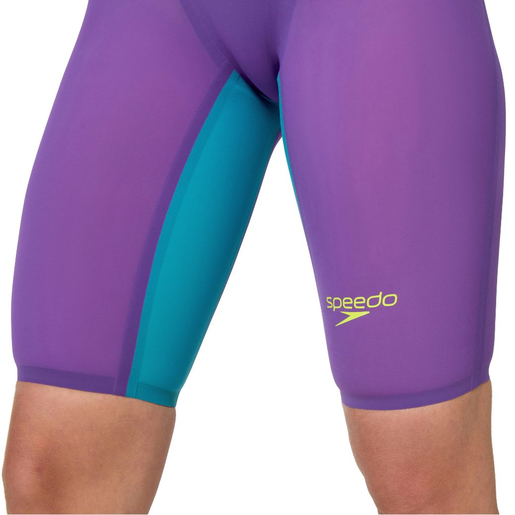Speedo Fastskin LZR Pure Valor 2.0 Closed Back Galaxy Grape Mayan Blue