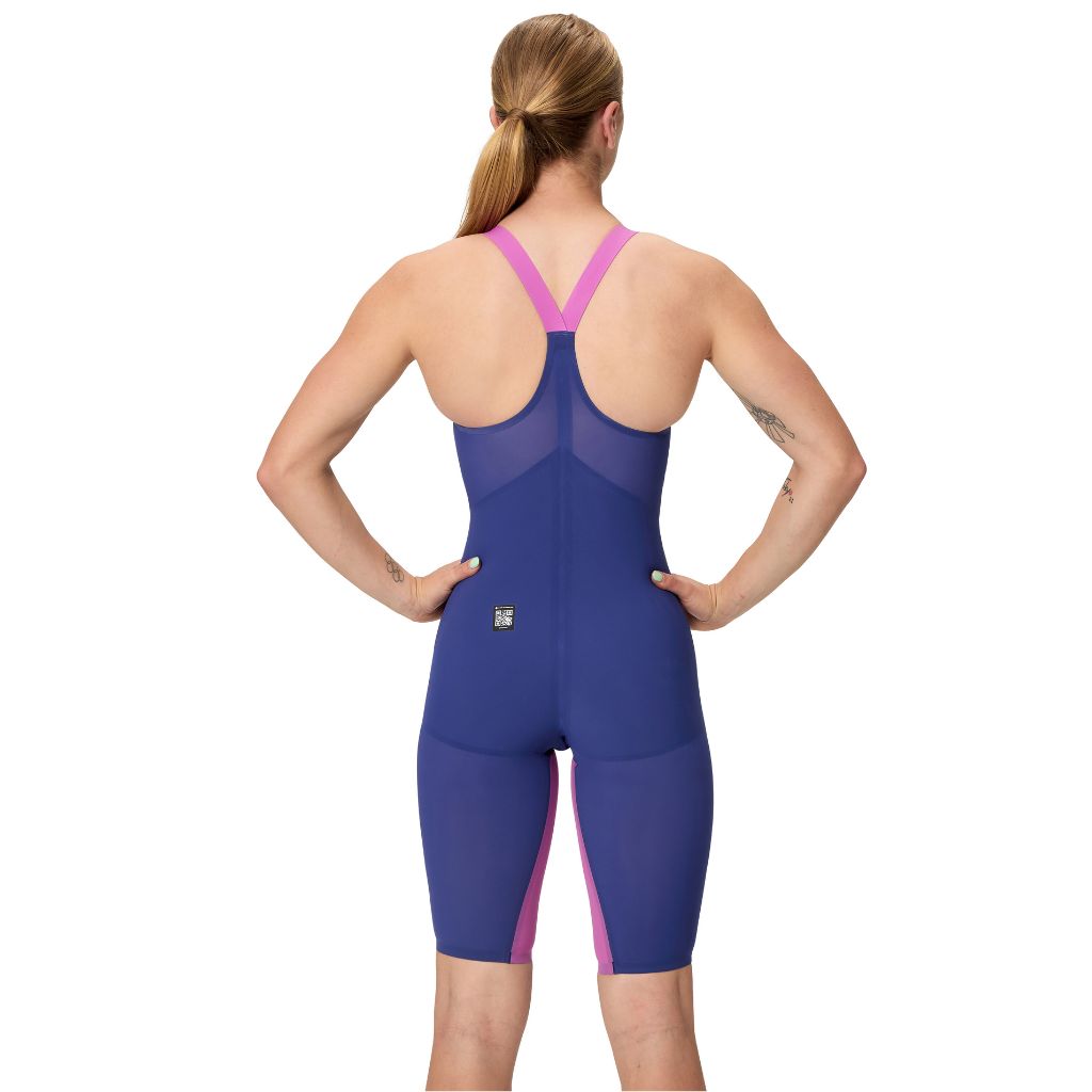 Speedo Fastskin LZR Pure Valor 2.0 Closed Back Navy Purple