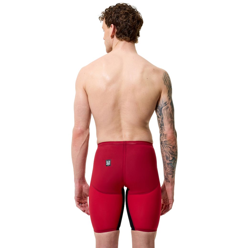 Speedo Fastskin LZR Pure Valor 2.0 High Waist Jammer Regal Red Black