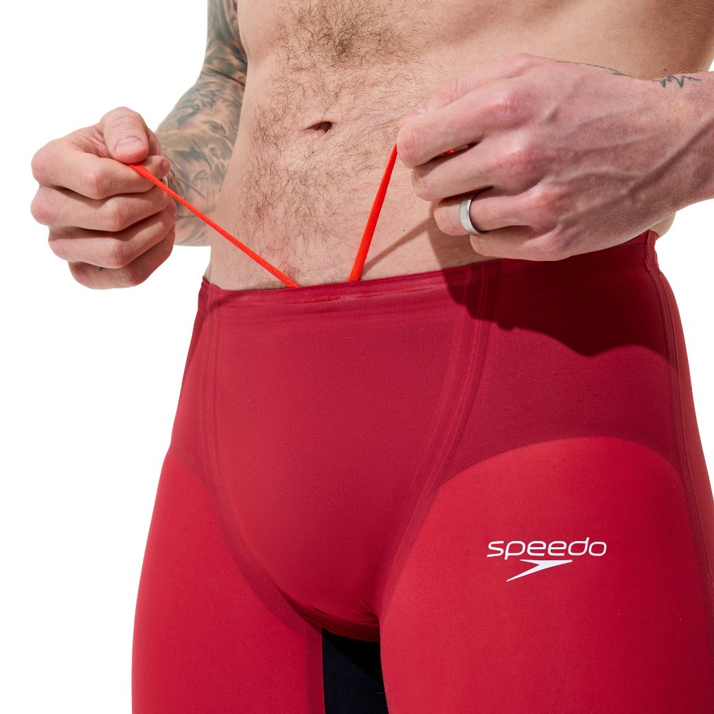 Speedo Fastskin LZR Pure Valor 2.0 High Waist Jammer Regal Red Black