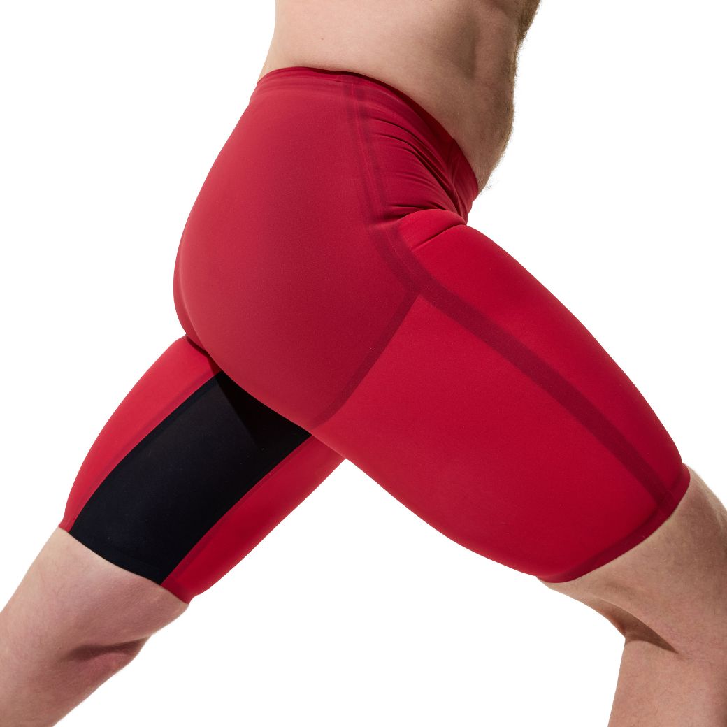 Speedo Fastskin LZR Pure Valor 2.0 High Waist Jammer Regal Red Black