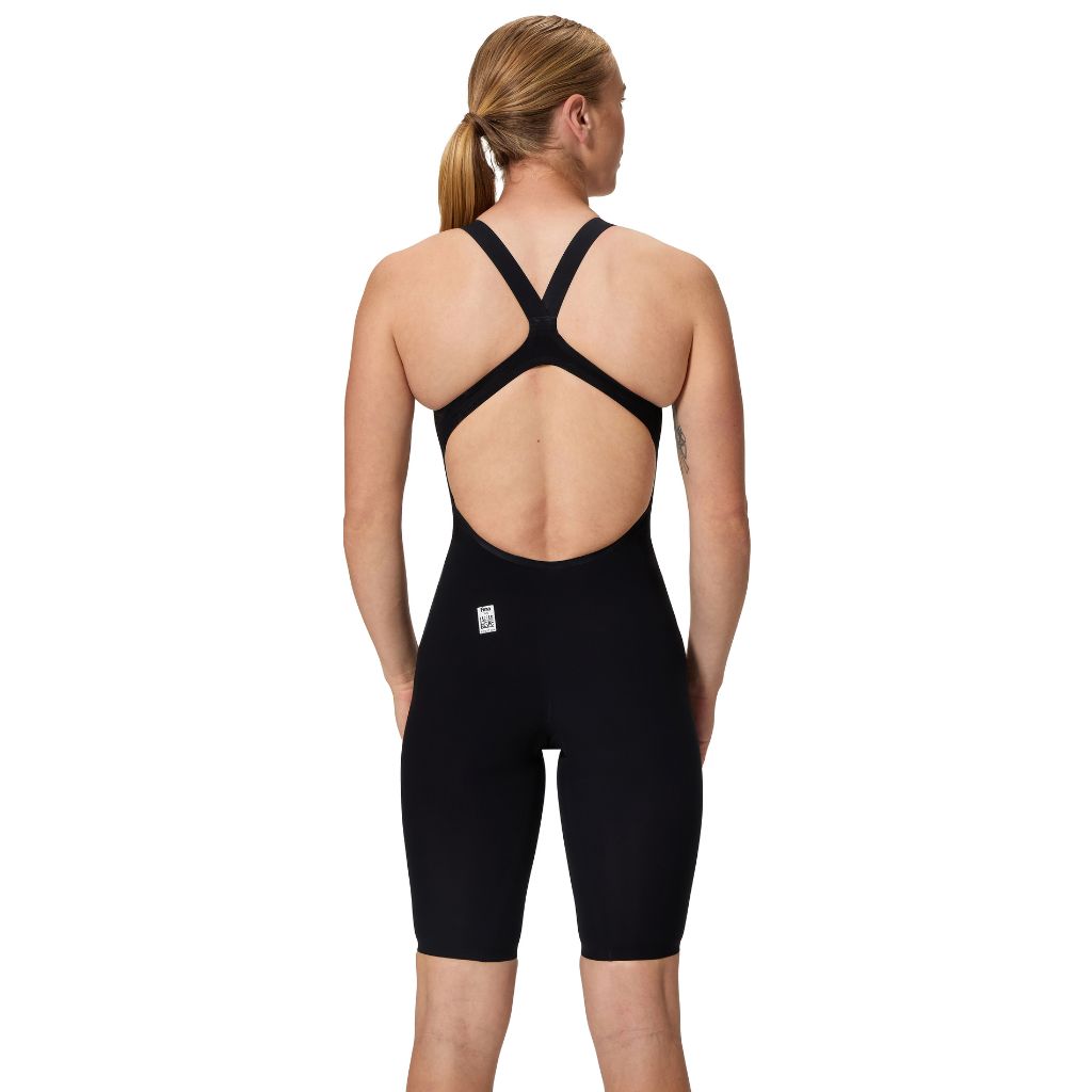 Speedo Fastskin LZR Pure Valor 2.0 Open Back Black
