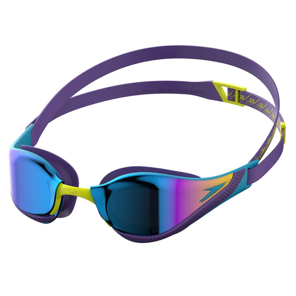 Speedo Fastskin Pure Focus Mirrored Mayan Blue Cobalt Tropical Horizon