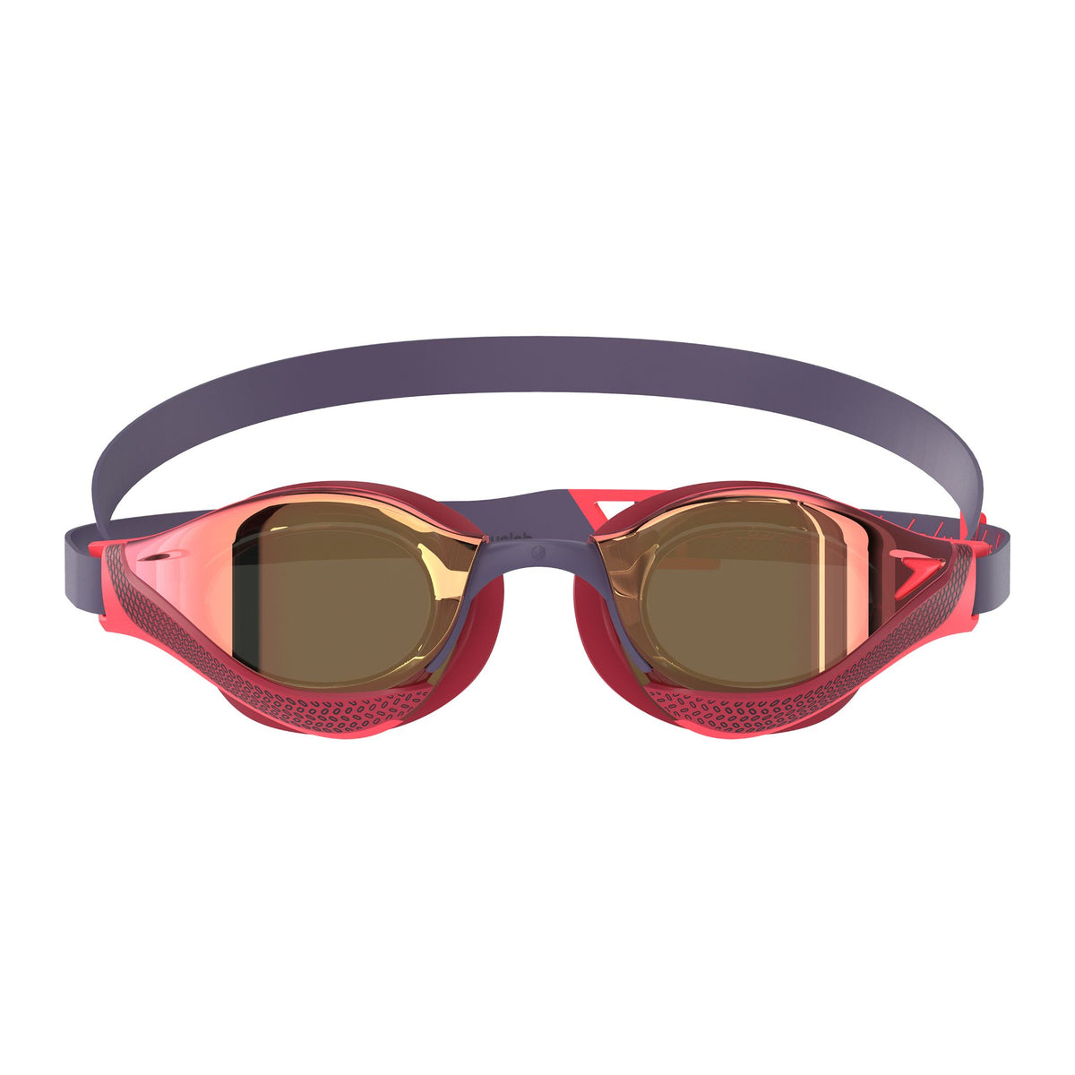 Speedo Fastskin Pure Focus Mirrored Regal Red Smoke Race Flare