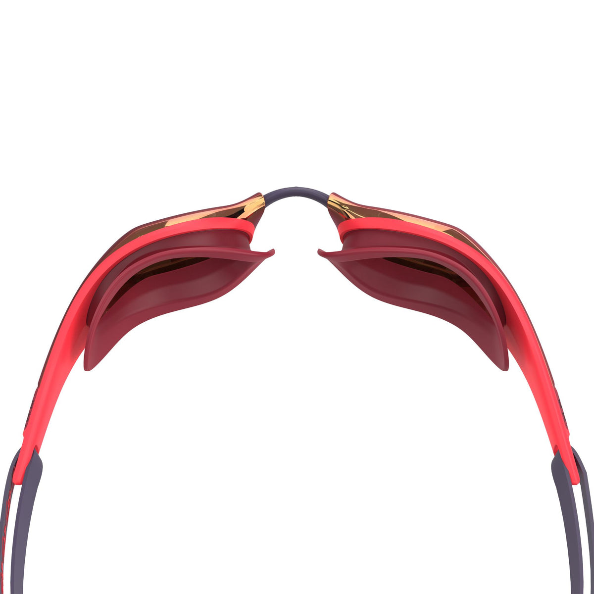 Speedo Fastskin Pure Focus Mirrored Regal Red Smoke Race Flare