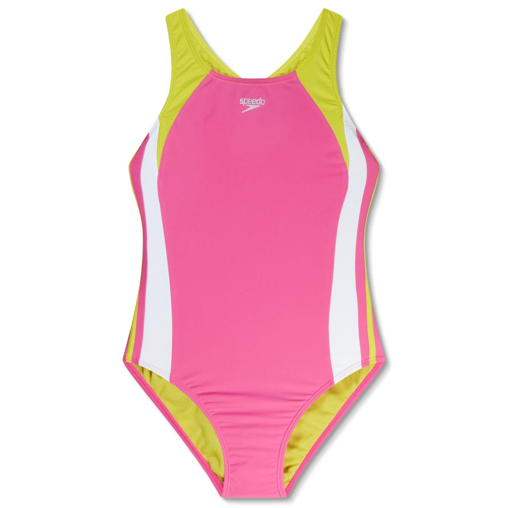 Speedo Girl&#39;s Infinity Splice - Flare Pink