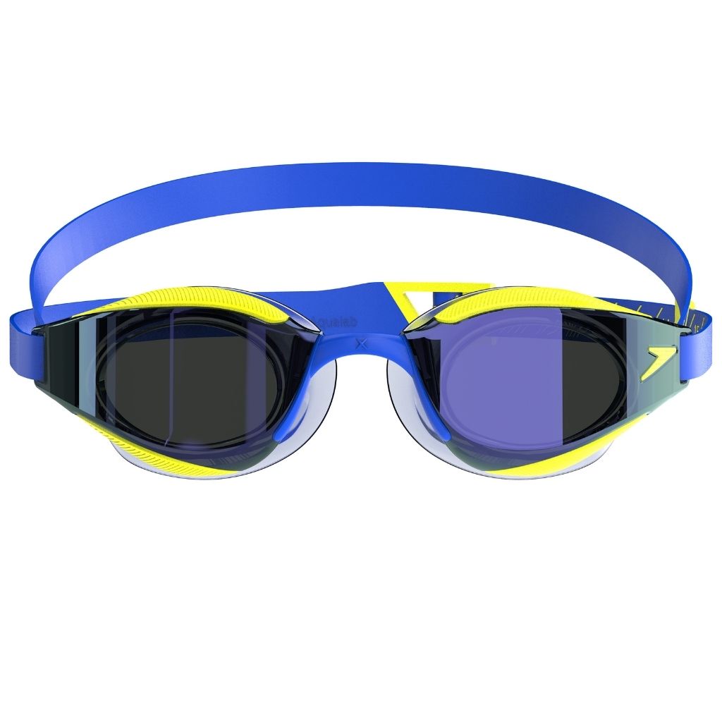 speedo unisex fastskin hyper elite swimming goggles Speedo Fastskin Hyper Elite Mirror Deep Royal Cobalt Iris