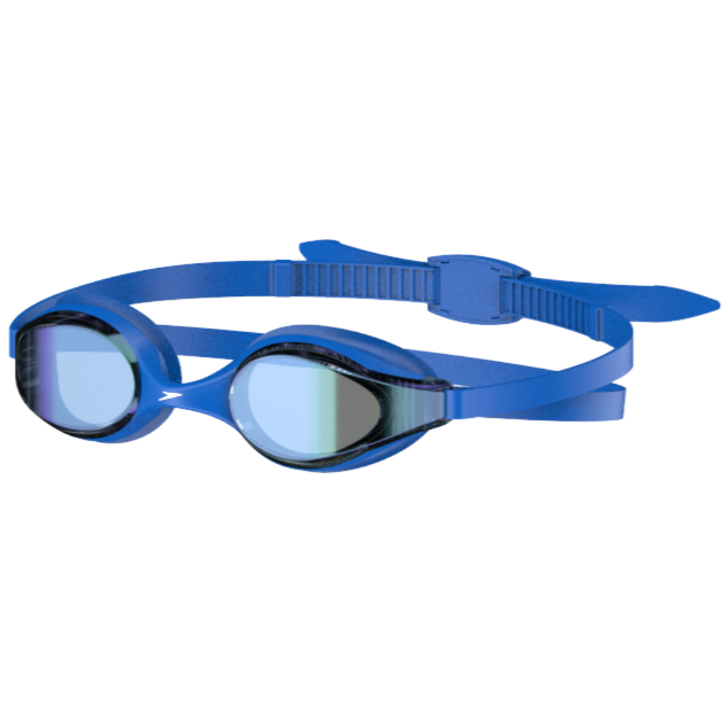 Speedo Junior Hyper Flyer Mirrored Goggle Blue