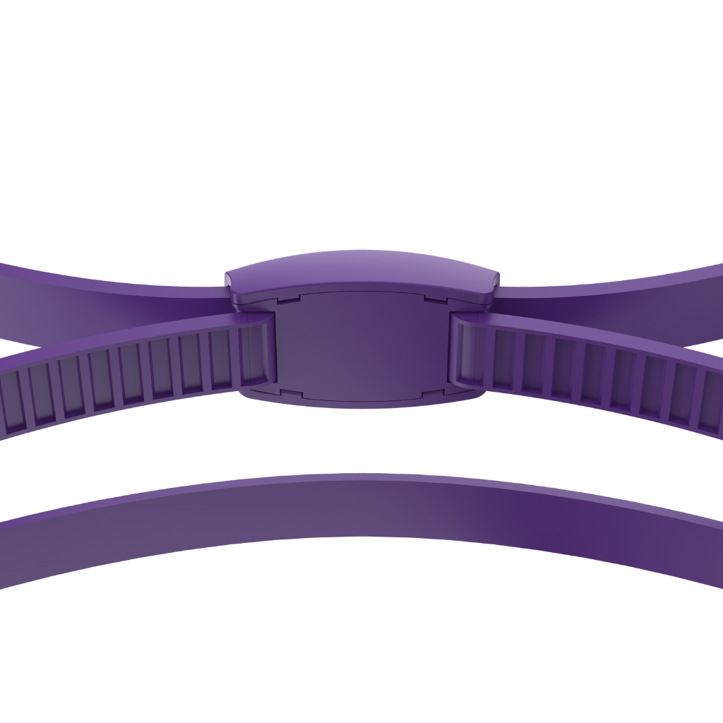 Speedo Junior Hyper Flyer Mirrored Goggle Purple