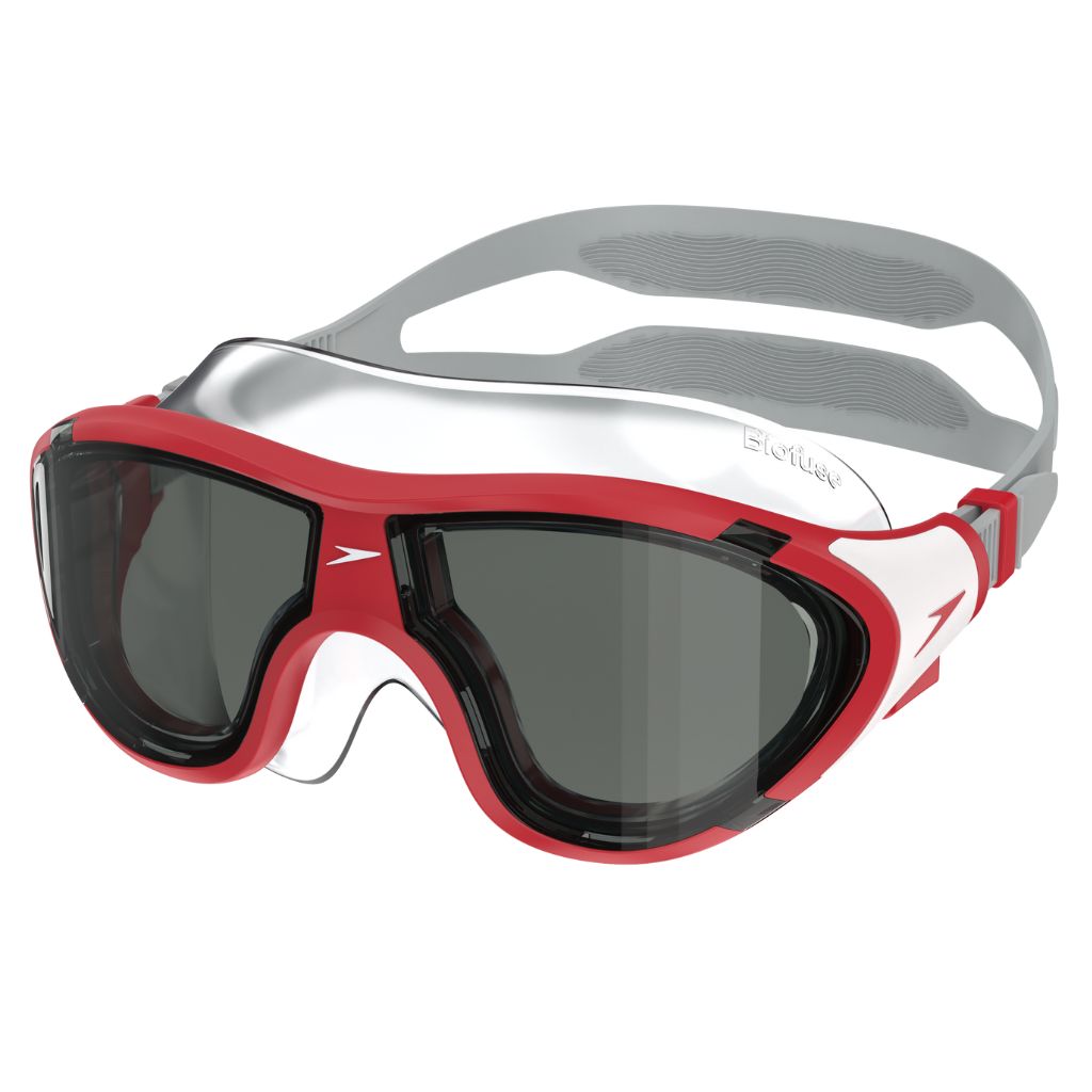 Speedo Junior Biofuse 2.0 Mask High Risk Red Smoke