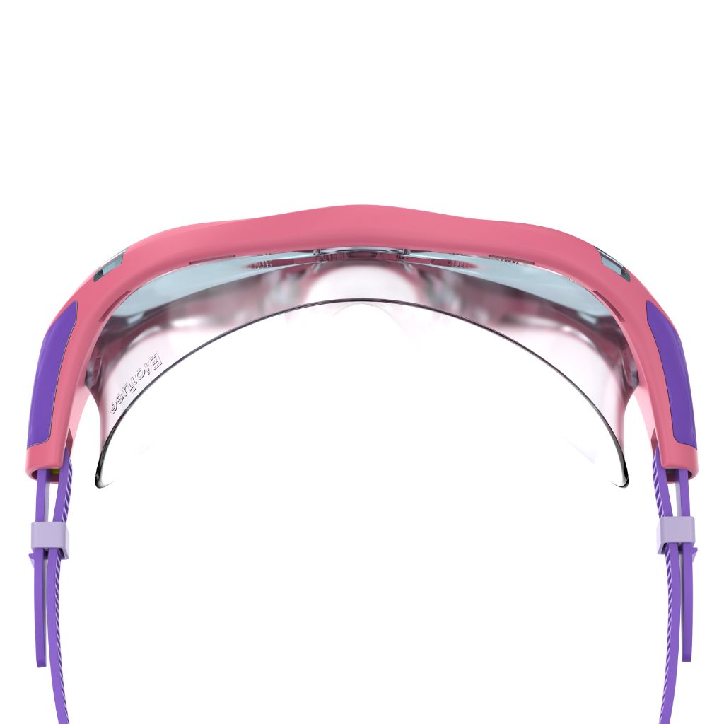 Speedo Junior Biofuse 2.0 Mask Pink Lemonade Steel