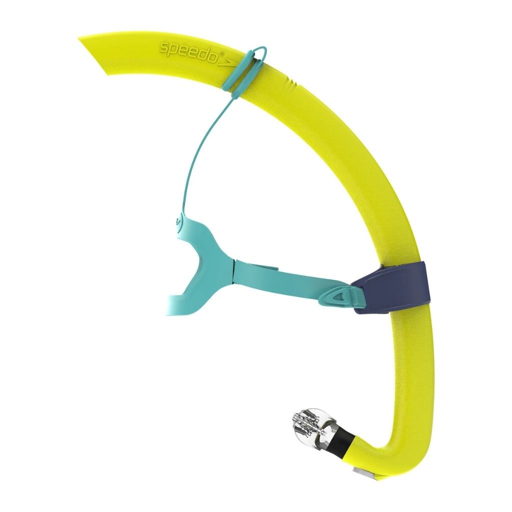 Speedo Junior Bullet Head Snorkel Hyper Yellow Arctic Glass