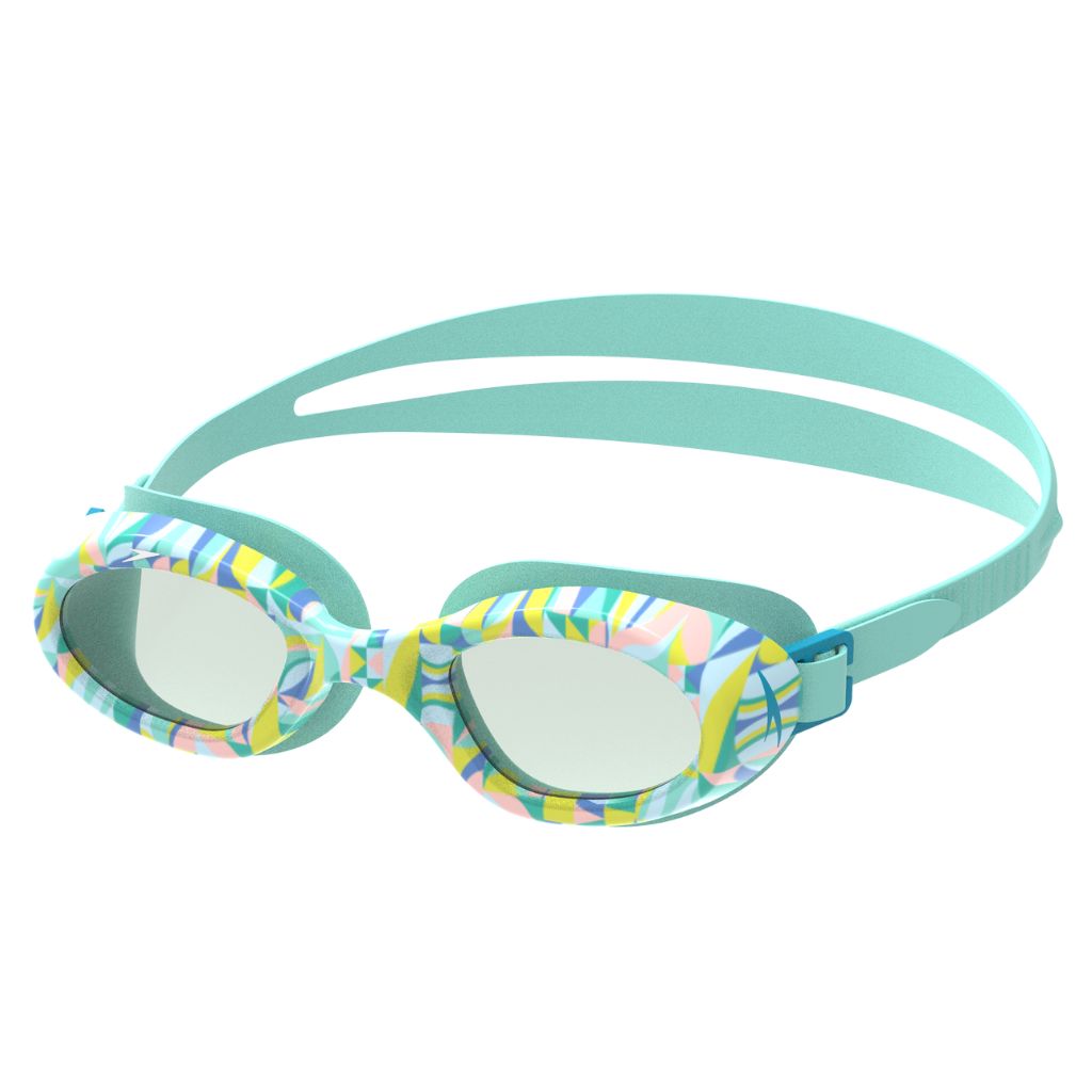 Speedo Junior Printed Futura Hydrospex Fish Tank Mod Petal Grey