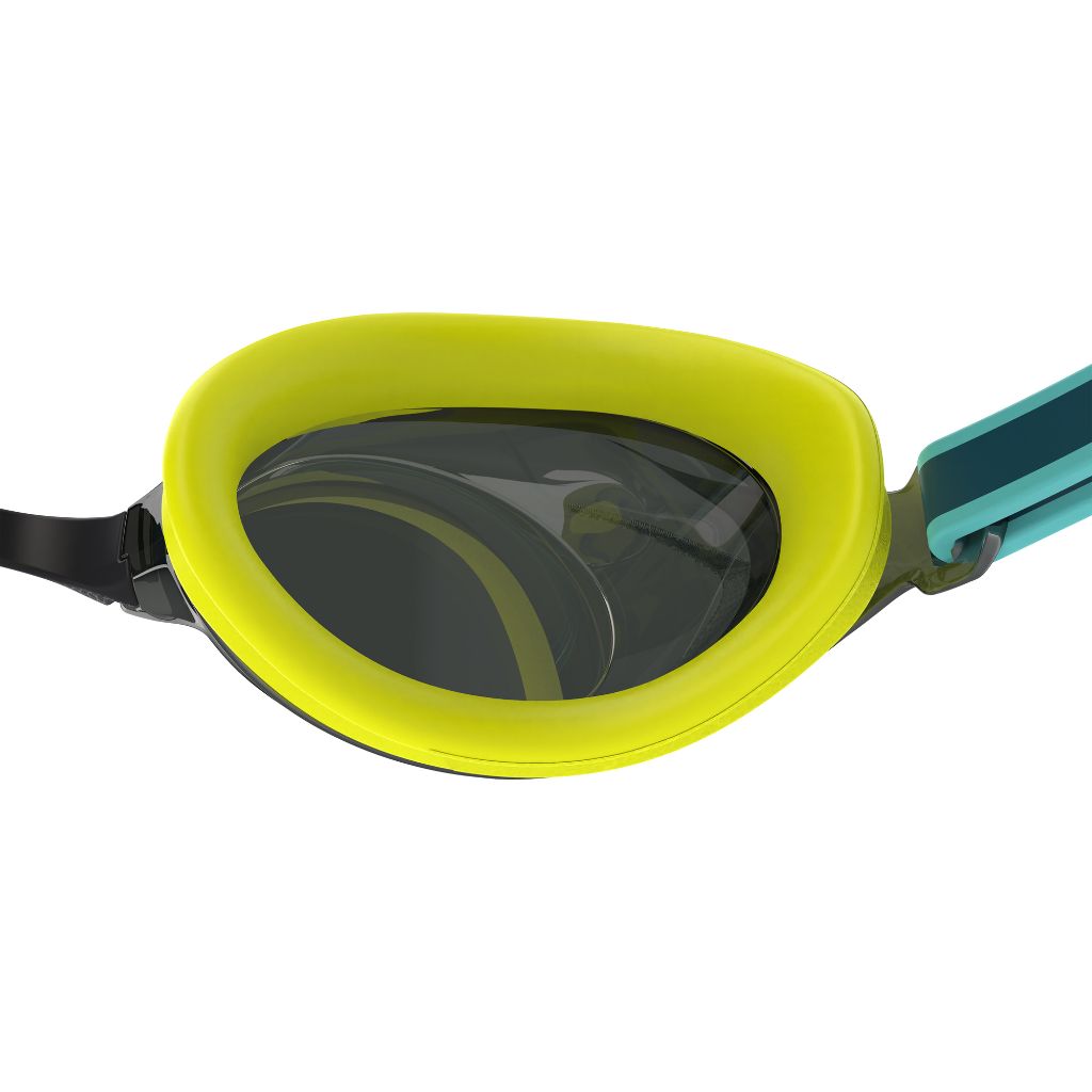 Speedo Junior Vanquisher 3.0 Mirrored Hyper Yellow Smoke Silver