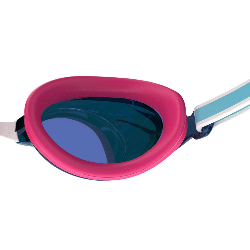 Speedo Junior Vanquisher 3.0 Mirrored Punchy Pink Cobalt Iris
