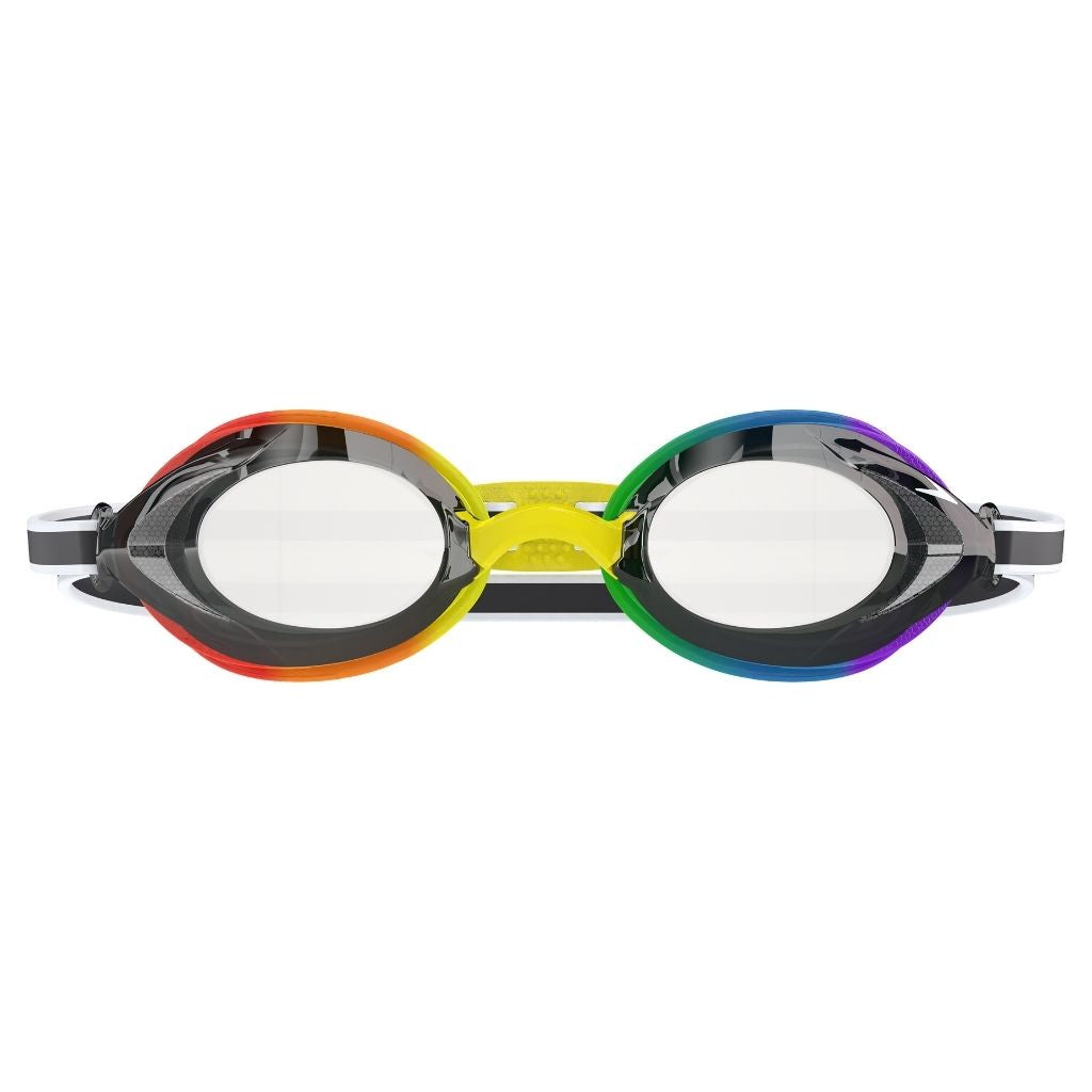 speedo fastskin junior goggles Speedo Junior Vanquisher 3.0 Mirrored Rainbow