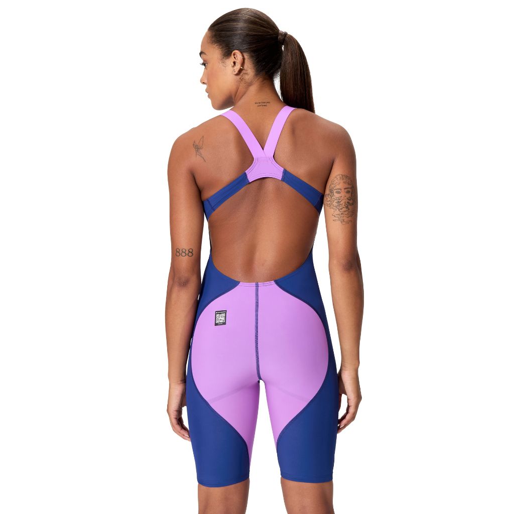 Speedo LZR Pro 2.0 Open Back Neon Jelly Noble Navy