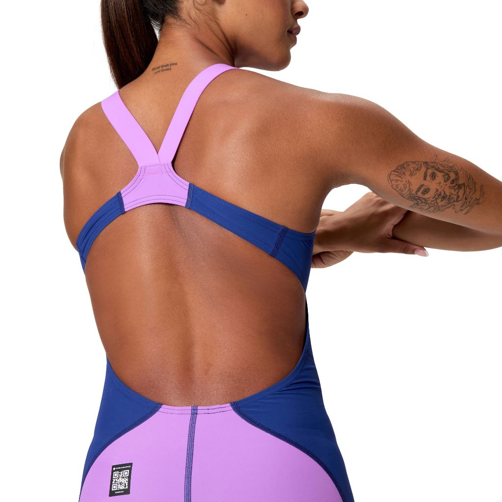 Speedo LZR Pro 2.0 Open Back Neon Jelly Noble Navy