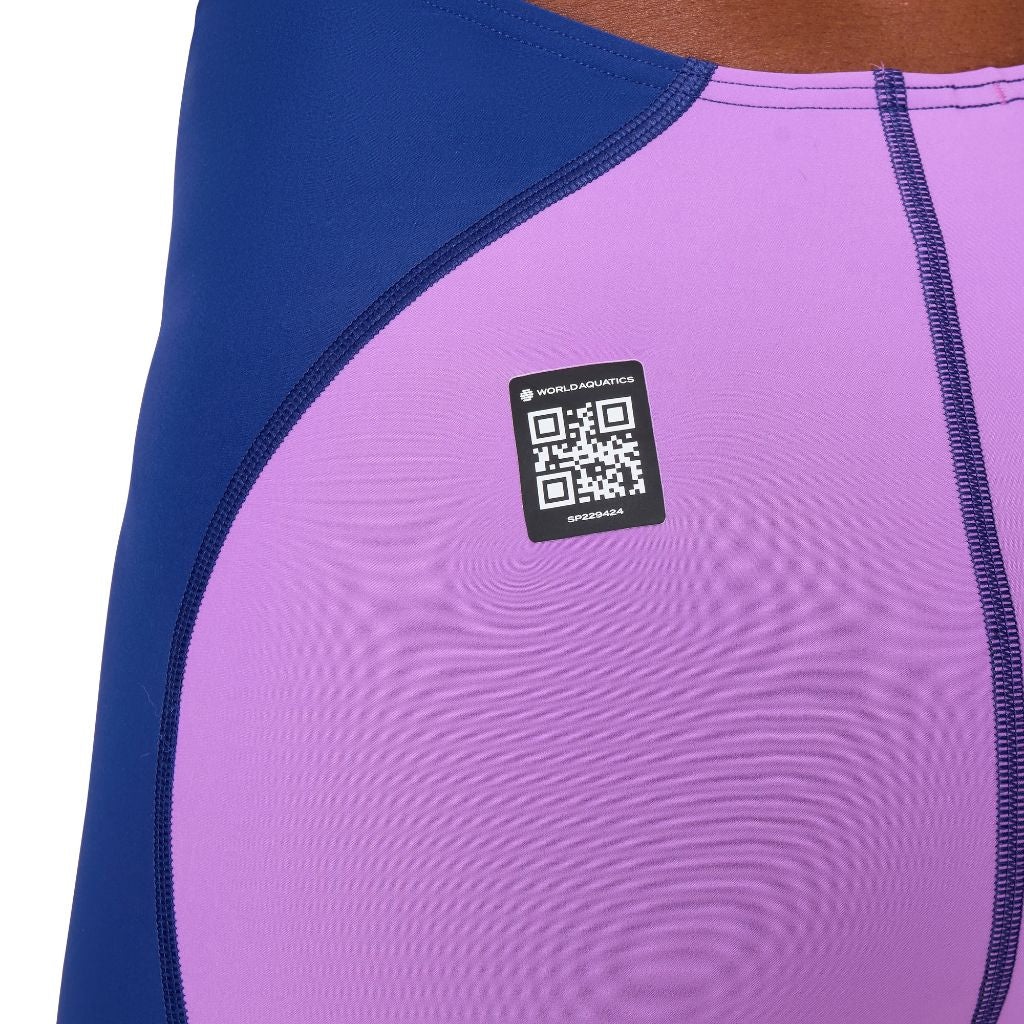 Speedo LZR Pro 2.0 Open Back Neon Jelly Noble Navy
