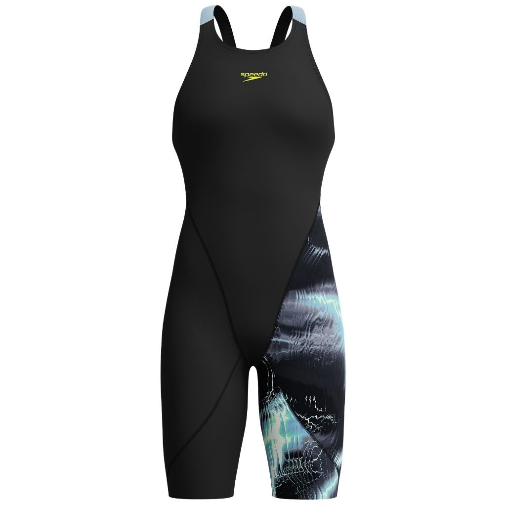 Speedo LZR Pro 2.0 Printed Kneeskin Electro Static Black