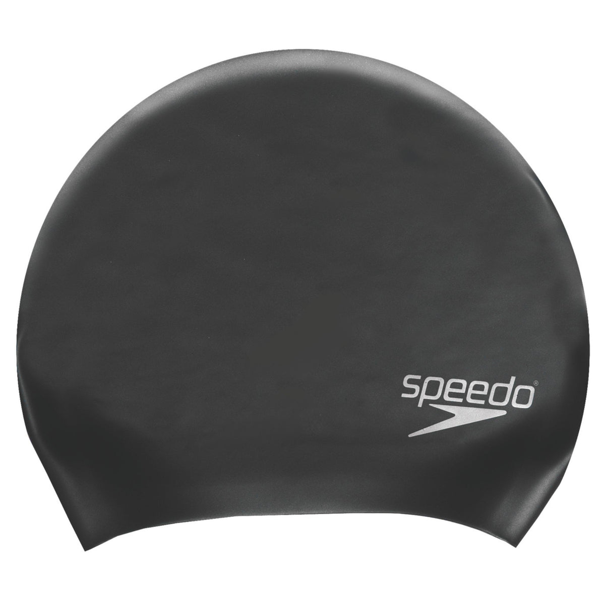 Speedo Long Hair Silicone Cap Black