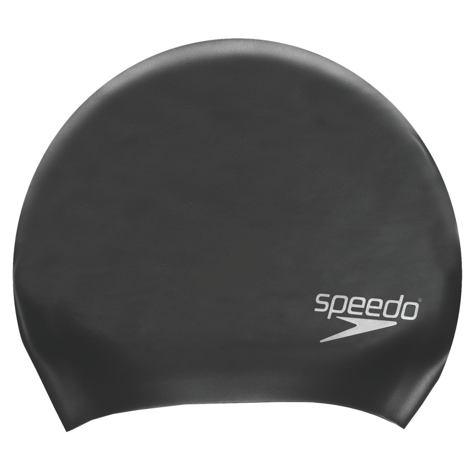 Speedo Long Hair Silicone Cap Black