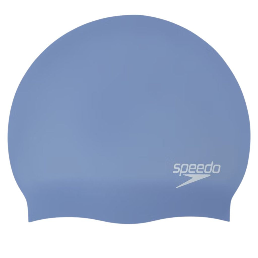 Speedo Long Hair Silicone Cap Curious Blue
