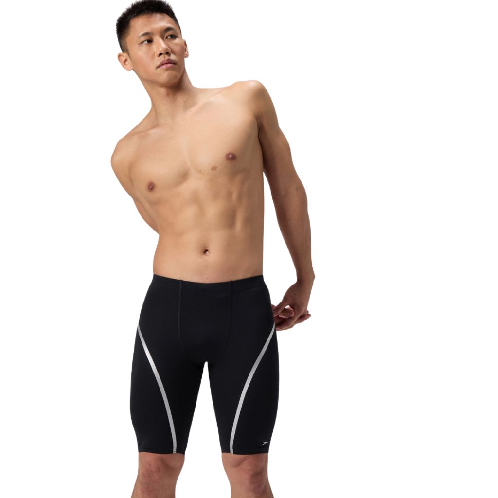 Speedo Movement Jammer Black Silver