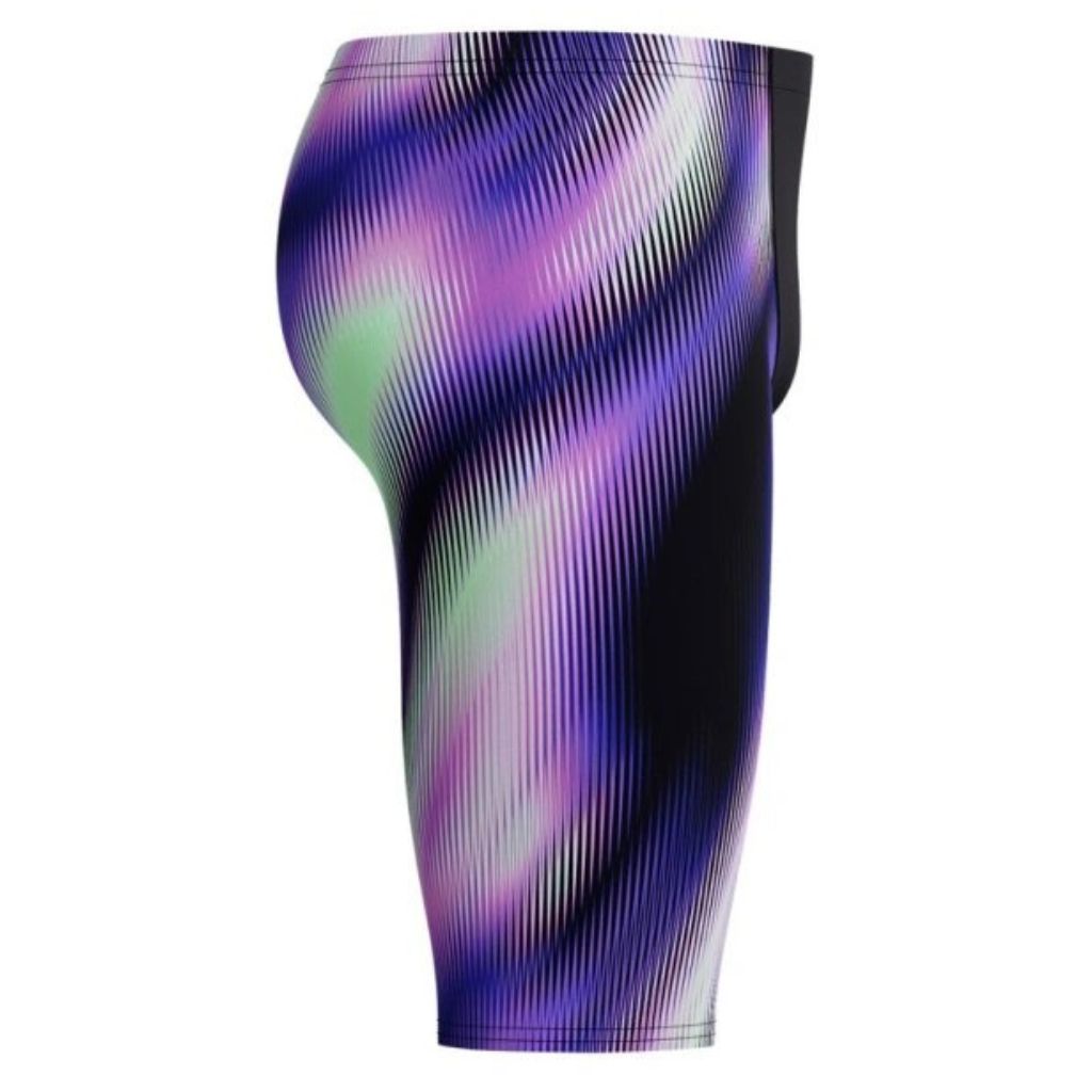 Speedo One Leg Printed Jammer Blurry Lines