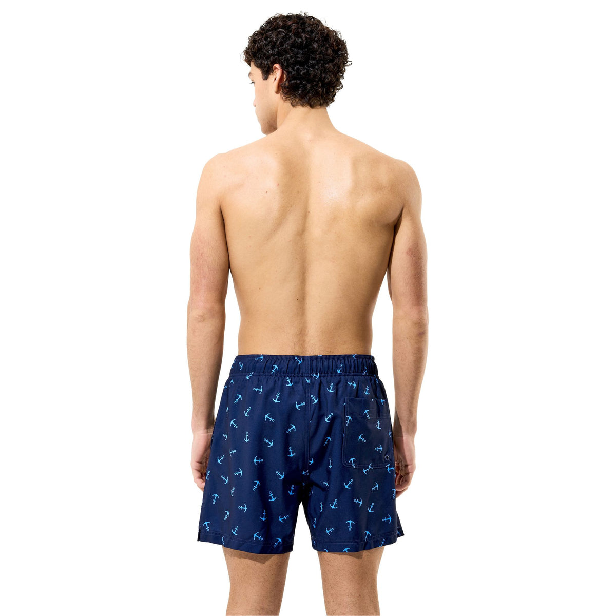 Speedo Print Redondo Edge Swim Short Peacoat